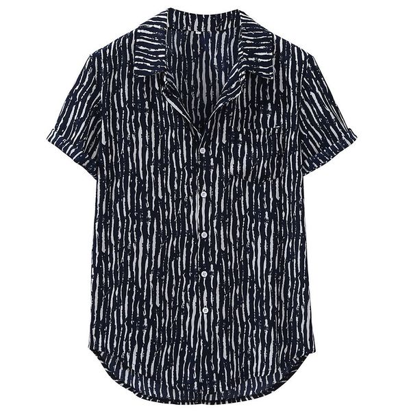 mens hawaiian shirt male casual printed mens striped printed loose short sleeve causal breathable turn down collar shirt -3xl, White;black
mens hawaiian shirt male casual printed mens striped printed loose short sleeve causal breathable turn down collar shirt -3xl, White;black