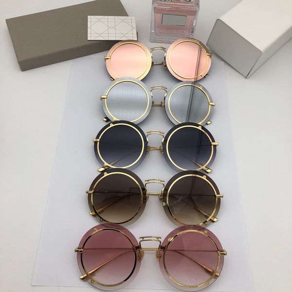 2019 new arrive sell rimless metal frame round many colors glasses summer men women sunglasses with box and dastbag, White;black
2019 new arrive sell rimless metal frame round many colors glasses summer men women sunglasses with box and dastbag, White;black