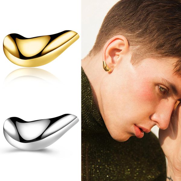 925 sterling needle 3d earlobe ear stud men and women couples fashion and personality metal earrings 2019 new style fashion, Silver
925 sterling needle 3d earlobe ear stud men and women couples fashion and personality metal earrings 2019 new style fashion, Silver