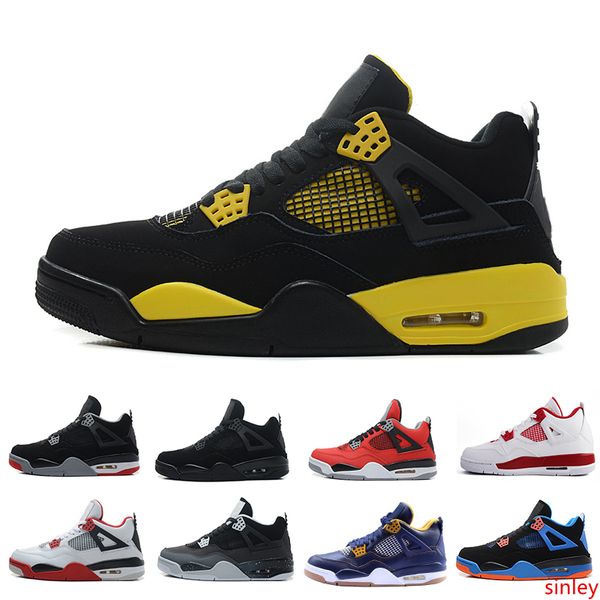 4 4s thunder og white cement men women basketball shoes sneakers high cut shoes us sizes 8.0-13 version
4 4s thunder og white cement men women basketball shoes sneakers high cut shoes us sizes 8.0-13 version