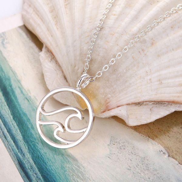 wave necklace black silver chain retro geometric pendant necklace for women female fashion jewelry summer jewelry
wave necklace black silver chain retro geometric pendant necklace for women female fashion jewelry summer jewelry