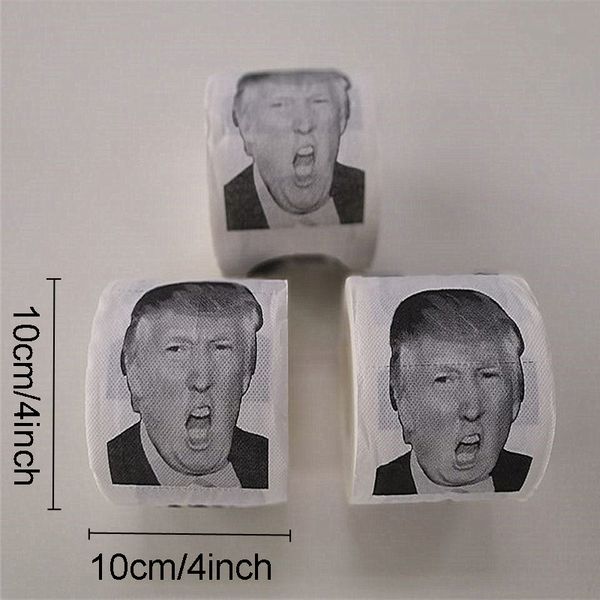 character trump donald toilet paper roll fashion funny humorous print napkin creative gag gifts color toilet cleaning paper bh1933 wcy
character trump donald toilet paper roll fashion funny humorous print napkin creative gag gifts color toilet cleaning paper bh1933 wcy