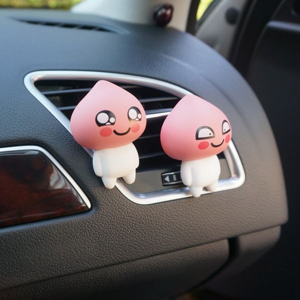 onewell car styling air conditioning vent air freshener car outlet perfume cute peach will jump auto interior decoration
onewell car styling air conditioning vent air freshener car outlet perfume cute peach will jump auto interior decoration