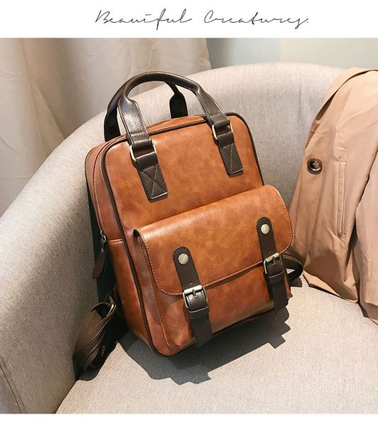 litthing pu leather backpack women lapanti theft brown bags men waterproof travel big back pack women mochila feminina
litthing pu leather backpack women lapanti theft brown bags men waterproof travel big back pack women mochila feminina