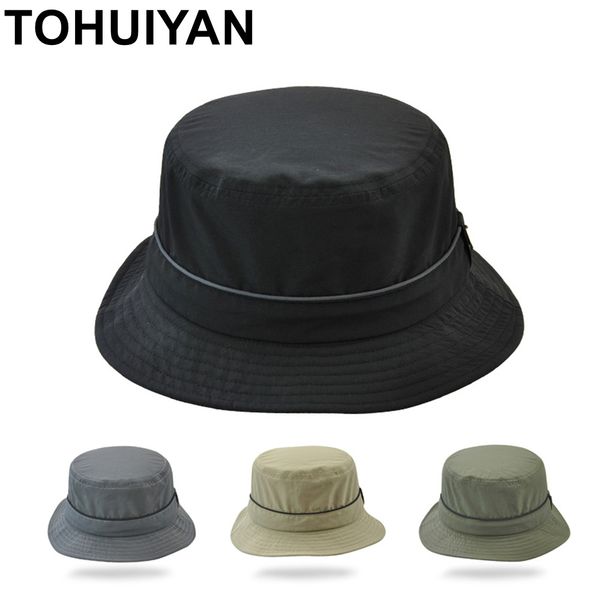 tohuiyan waterproof nylon bucket hat men women lightweight foldable sombrero caps spring summer uv protection fisherman sun hats
tohuiyan waterproof nylon bucket hat men women lightweight foldable sombrero caps spring summer uv protection fisherman sun hats