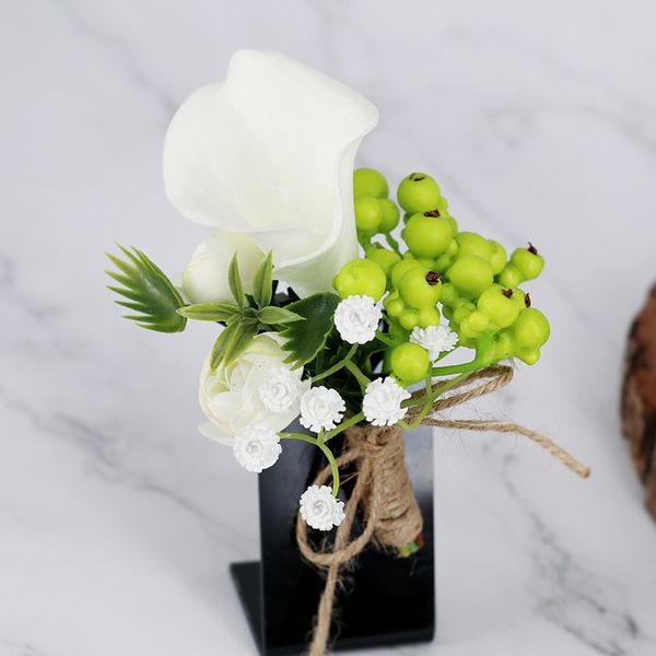 gift wrap wedding bride and groom corsage simulation feel calla lily western creative jin hua customized
gift wrap wedding bride and groom corsage simulation feel calla lily western creative jin hua customized