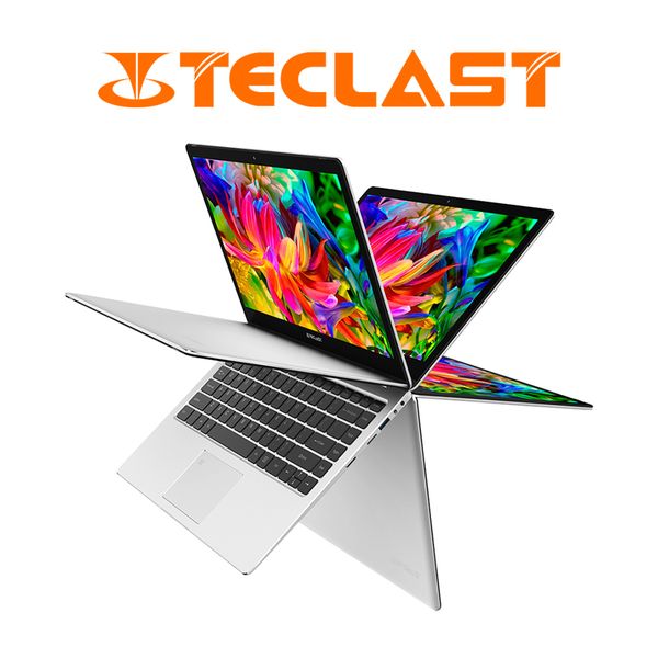 

Teclast F6 Pro 360 Degree Laptop Windows 10 OS 13.3 inch 1920x1080 8GB RAM 128GB SSD Intel Core m3-7Y30 Dual Core Notebook