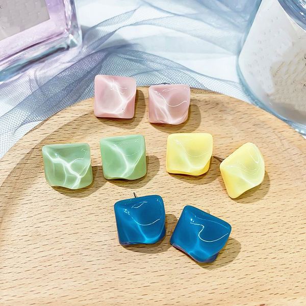 spring summer earrings women candy color geometric stud earrings fashion jewelry korean style all match, Golden;silver
spring summer earrings women candy color geometric stud earrings fashion jewelry korean style all match, Golden;silver