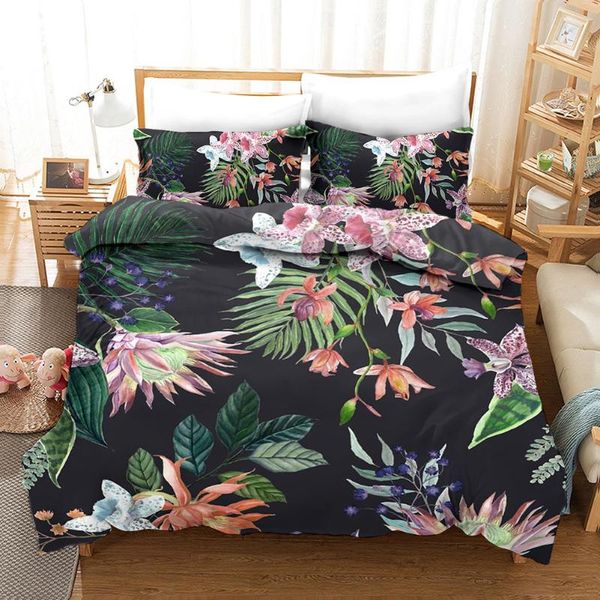 3d flower bedding set size comforter set duvet cover with pillowcases 3pcs bed linen double size bed home textiles
3d flower bedding set size comforter set duvet cover with pillowcases 3pcs bed linen double size bed home textiles
