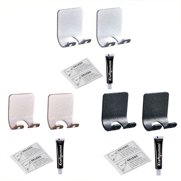 2pcs hook holder set plug razor adhesive hanger wall robe storage coat organizer for door bathroom shower office
2pcs hook holder set plug razor adhesive hanger wall robe storage coat organizer for door bathroom shower office