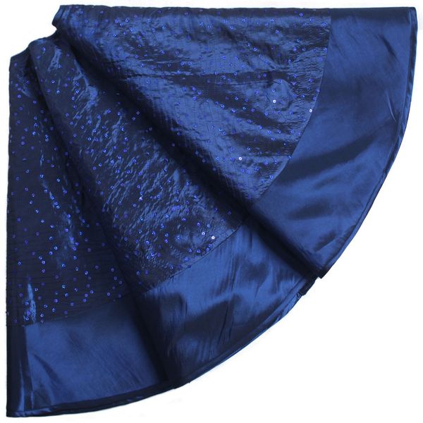 extra large 50" sequin glitter sparkle body decoration pintuck deep blue christmas tree skirt p1419-04
extra large 50" sequin glitter sparkle body decoration pintuck deep blue christmas tree skirt p1419-04