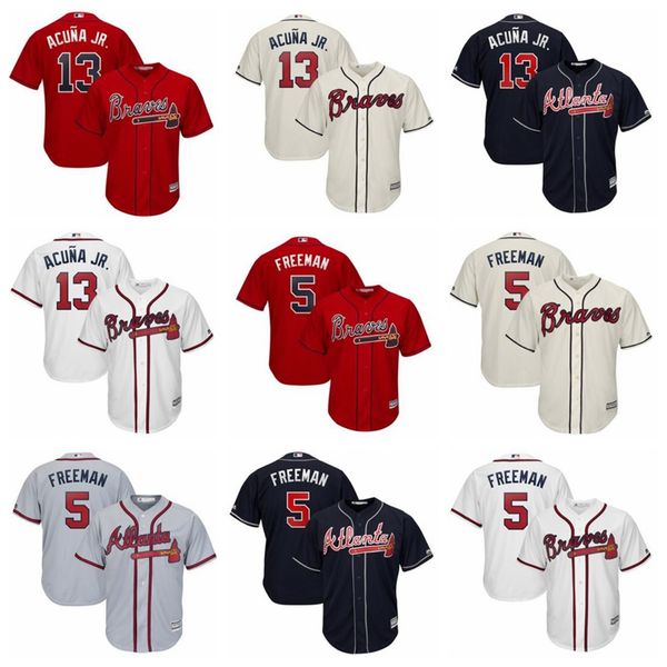 men women youth atlanta braves ronald acua jr. freddie an majestic scarlet 2019 alternate official cool base player custom jersey, Blue;black
men women youth atlanta braves ronald acua jr. freddie an majestic scarlet 2019 alternate official cool base player custom jersey, Blue;black