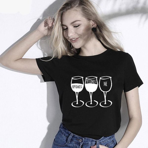 оптимист пессимист me кубок вино печать женщины летняя мода футболки graphic tees уличная gothic harajuku tumblr женские топы, White 
оптимист пессимист me кубок вино печать женщины летняя мода футболки graphic tees уличная gothic harajuku tumblr женские топы, White