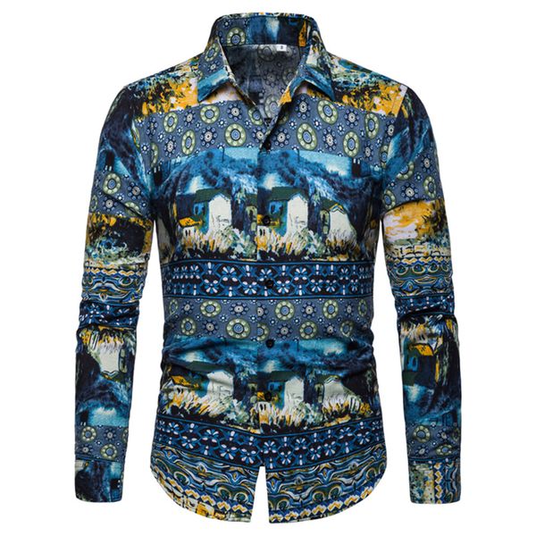 mens shirts turn-down collar long sleeve shirt men new arrival casual male blouse fashion floral clothes slim fit korean style, White;black
mens shirts turn-down collar long sleeve shirt men new arrival casual male blouse fashion floral clothes slim fit korean style, White;black