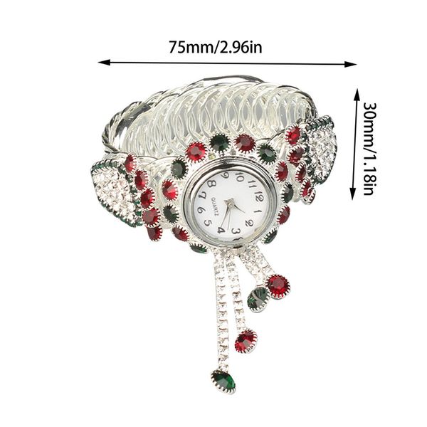 bracelet watch full diamond crystal tassel watch ladies bracelet crystal diamond display quartz, Slivery;brown
bracelet watch full diamond crystal tassel watch ladies bracelet crystal diamond display quartz, Slivery;brown