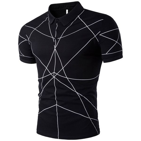 fashion men's casual stripe summer fit sport short sleeve shirts blouse men shirt breathable, White;black
fashion men's casual stripe summer fit sport short sleeve shirts blouse men shirt breathable, White;black