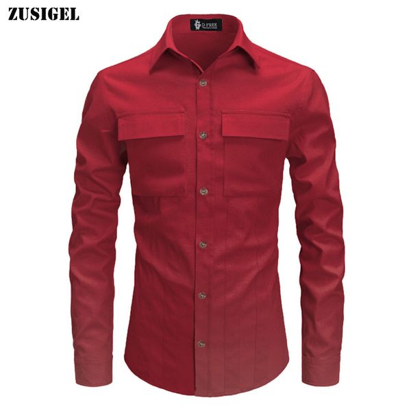 zusigel cargo shirt men new autumn polyester red shirt turn-down collar streetwear white casual long sleeve mens shirts, White;black
zusigel cargo shirt men new autumn polyester red shirt turn-down collar streetwear white casual long sleeve mens shirts, White;black