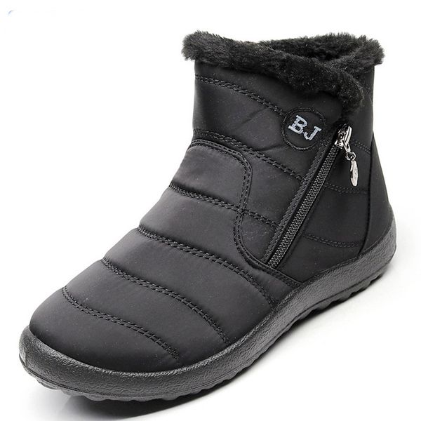 plus size 35-43 2019 new women winter snow shoes ankle boots warm plush antiskid bottom thermal waterproof women ski boots, Black
plus size 35-43 2019 new women winter snow shoes ankle boots warm plush antiskid bottom thermal waterproof women ski boots, Black