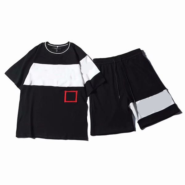 fashion mens t-shirt embroidery contrast patchwork tshirt fashion mens designer t shirt casual men clothes short sleeve tee and shorts, White;black
fashion mens t-shirt embroidery contrast patchwork tshirt fashion mens designer t shirt casual men clothes short sleeve tee and shorts, White;black