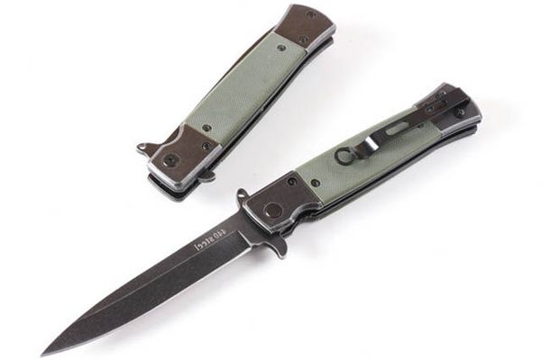 SOG KS931A Army Green Handle Flipper Tactical Folding Knife 5Cr13 56HRC Blade Outdoor Gear Camping Hunting Gift Knives Very Sharp P175F R
SOG KS931A Army Green Handle Flipper Tactical Folding Knife 5Cr13 56HRC Blade Outdoor Gear Camping Hunting Gift Knives Very Sharp P175F R