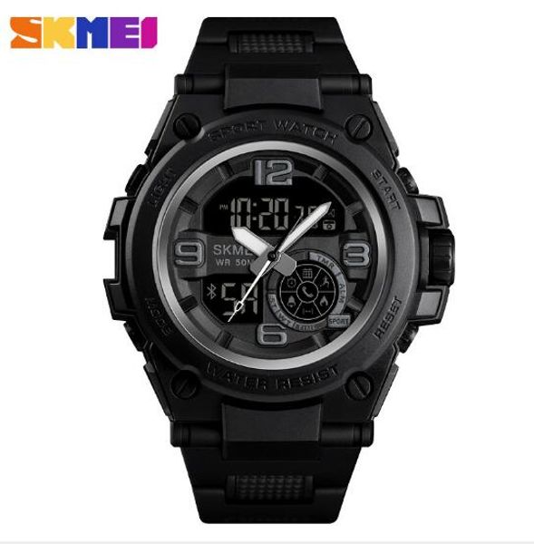 skmei outdoor sports calories calculate multi-function call reminder bluetooth connection smart men watch, Slivery;brown
skmei outdoor sports calories calculate multi-function call reminder bluetooth connection smart men watch, Slivery;brown