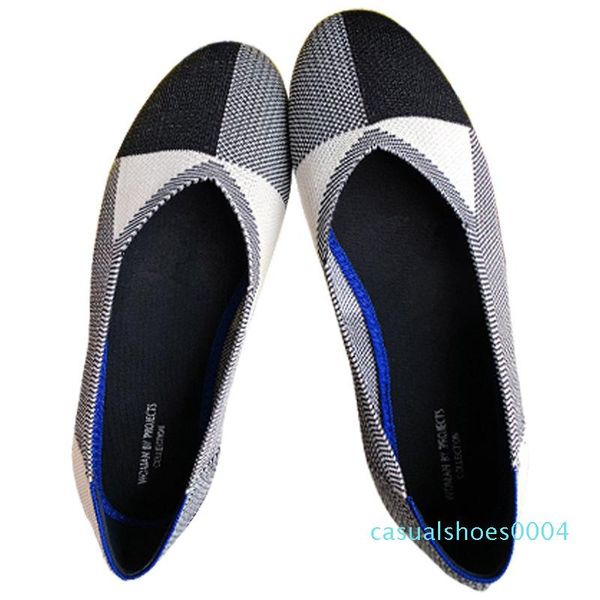 casual woman platform shoes ballet flats round toe ladies' footwear shallow mouth driving ballerinas dress boat knitting c04, Black
casual woman platform shoes ballet flats round toe ladies' footwear shallow mouth driving ballerinas dress boat knitting c04, Black