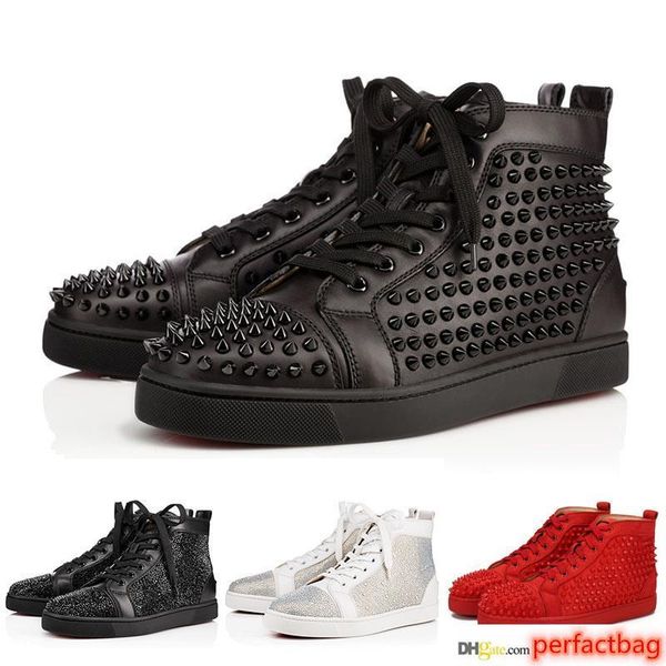 2019 new designer studded spikes flats shoes for mens women party lovers genuine leather sneakers 35-46 wholesale ing, Black
2019 new designer studded spikes flats shoes for mens women party lovers genuine leather sneakers 35-46 wholesale ing, Black