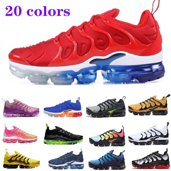 2019 new arrivals tn plus womens Running shoes Triple Black White Sunset Photo Blue Wolf Grey USA chaussures luxury designer Mens sneakers
2019 new arrivals tn plus womens Running shoes Triple Black White Sunset Photo Blue Wolf Grey USA chaussures luxury designer Mens sneakers