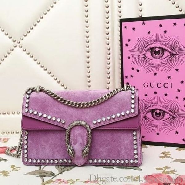 crystal decorative suede bag 400249 pink wallet real leather iconic bags shoulder bag totes cross body business messenger bags
crystal decorative suede bag 400249 pink wallet real leather iconic bags shoulder bag totes cross body business messenger bags