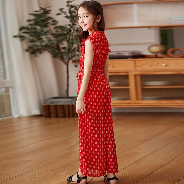 2020 summer dot print two-piece girls casual clothing set children sleeveless +wide-leg pants outfits 2pcs kids outfits w218, White
2020 summer dot print two-piece girls casual clothing set children sleeveless +wide-leg pants outfits 2pcs kids outfits w218, White