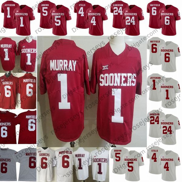 2019 oklahoma sooners #1 tony jefferson 4 kenny stills 5 marquise brown 14 charleston rambo 24 rodney anderson 27 jeremiah hall red jersey, Black
2019 oklahoma sooners #1 tony jefferson 4 kenny stills 5 marquise brown 14 charleston rambo 24 rodney anderson 27 jeremiah hall red jersey, Black