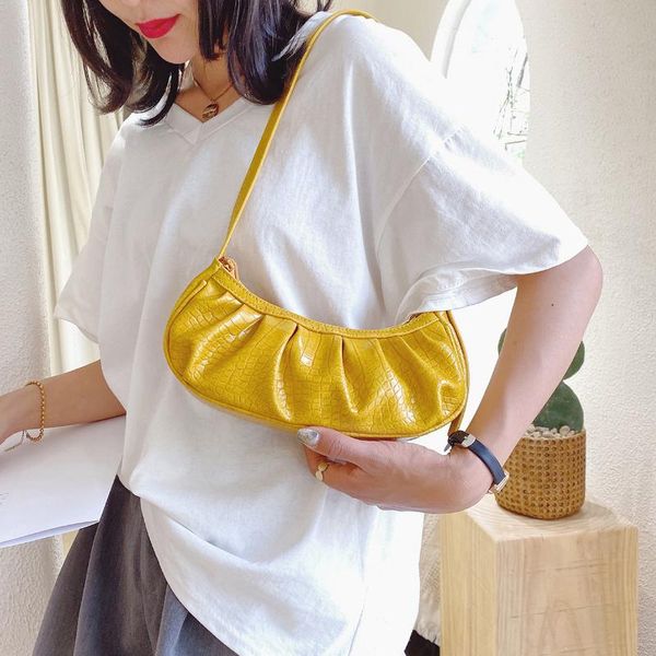 folds design small pu leather shoulder bags for women 2020 summer handbags female travel solid color fashion hand bag #37
folds design small pu leather shoulder bags for women 2020 summer handbags female travel solid color fashion hand bag #37