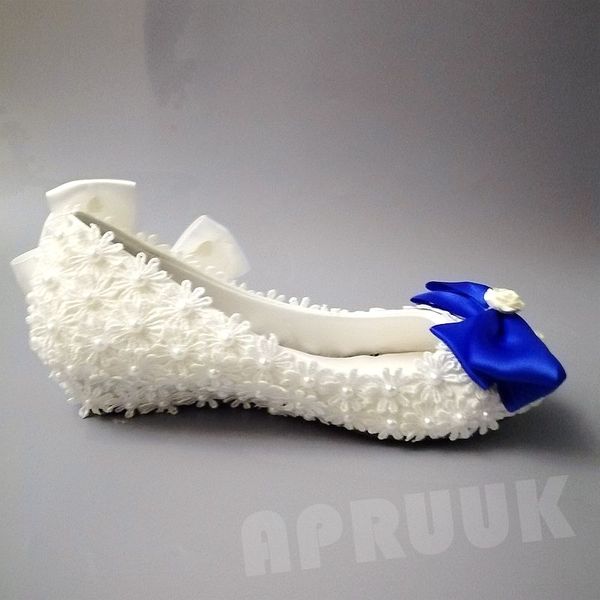 blue white bow lace flowers wedding shoes bride 3cm low comfortable heel woman ladies girls party dinner white lace pumps shoes, Black
blue white bow lace flowers wedding shoes bride 3cm low comfortable heel woman ladies girls party dinner white lace pumps shoes, Black