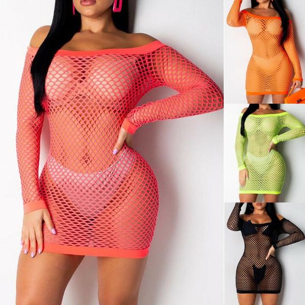 women summer bikini cover up lady girls swimwear fish net bathing suit beach dress transparent mini dresses biquini clothes
women summer bikini cover up lady girls swimwear fish net bathing suit beach dress transparent mini dresses biquini clothes