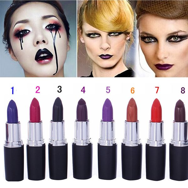 waterproof vampire style 8 colors cosmetic stick long lasting lipstick halloween maquiagem matte lipstick concealer #82130
waterproof vampire style 8 colors cosmetic stick long lasting lipstick halloween maquiagem matte lipstick concealer #82130