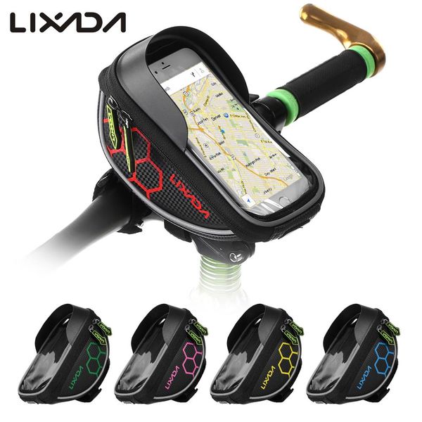 lixada cycling bike bicycle bag tube handlebar bag touchscreen cell phone mount holder mtb road bike front frame
lixada cycling bike bicycle bag tube handlebar bag touchscreen cell phone mount holder mtb road bike front frame