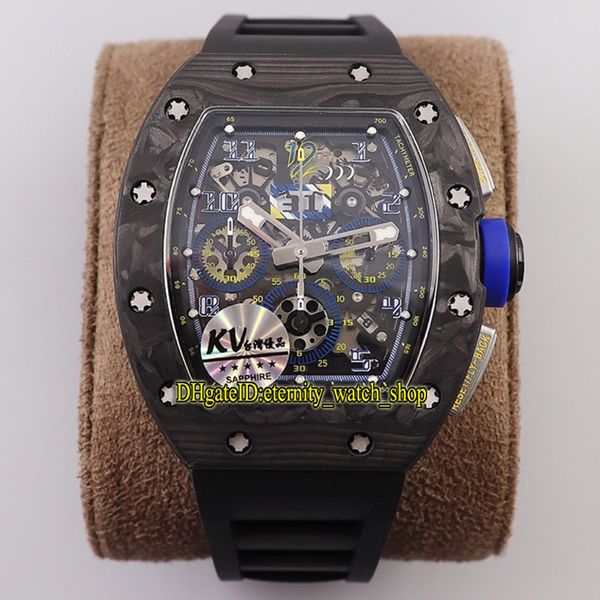 v2 upgrade version kvf rm011 ntpt carbon fiber case flyback chrono eta a7750 automatic chronograph 11-03 011 mens watch satch watches, Slivery;brown
v2 upgrade version kvf rm011 ntpt carbon fiber case flyback chrono eta a7750 automatic chronograph 11-03 011 mens watch satch watches, Slivery;brown