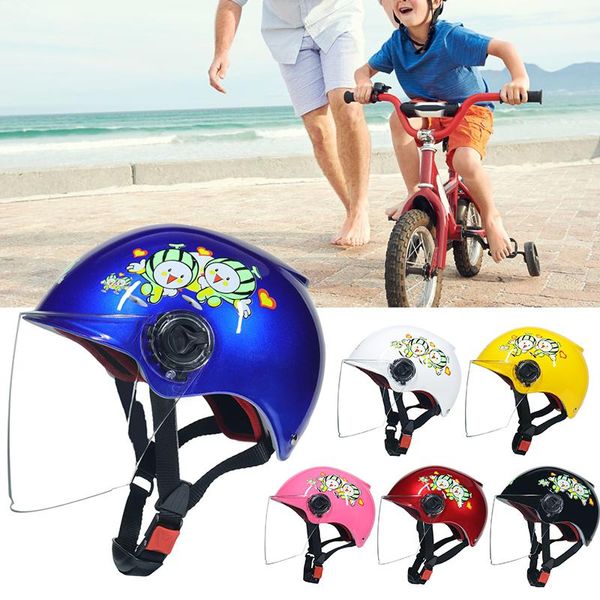 children kids scooter half cover helmet bike riding cycling helmet bicycle skating safety hat helmets w/ transparent face cover
children kids scooter half cover helmet bike riding cycling helmet bicycle skating safety hat helmets w/ transparent face cover