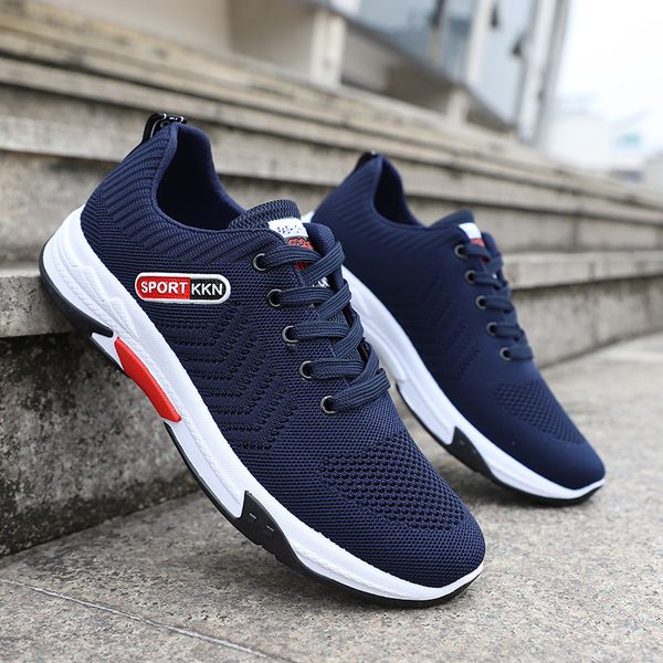 new men's casual work shoes non-slip wear-resistant protective shoes outdoor breathable mesh men air cushion male sneaker, Black
new men's casual work shoes non-slip wear-resistant protective shoes outdoor breathable mesh men air cushion male sneaker, Black