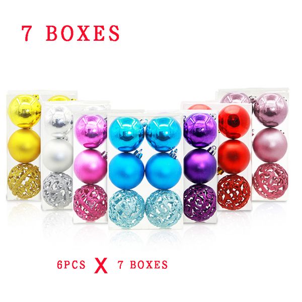 wholesale 7 boxes of colorful ball pendant pendant christmas tree decorations holiday party balls christmas resin party balloons
wholesale 7 boxes of colorful ball pendant pendant christmas tree decorations holiday party balls christmas resin party balloons