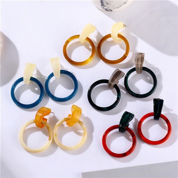 модные серьги для женщин богемская уксусная пластина акриловые серьги для девушек темпераментной партии свадебные серьги-обручи, Golden;silver 
модные серьги для женщин богемская уксусная пластина акриловые серьги для девушек темпераментной партии свадебные серьги-обручи, Golden;silver