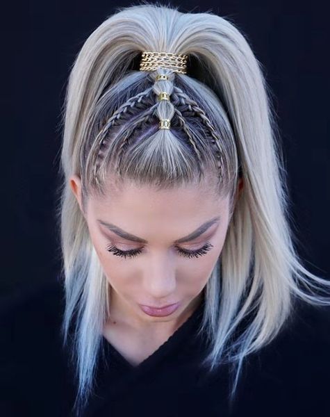 silver grey most alluring ponytail hairstyle,medium length casual ponytail easy clip in ponytail hairpiece sleek gray 120g, Black
silver grey most alluring ponytail hairstyle,medium length casual ponytail easy clip in ponytail hairpiece sleek gray 120g, Black