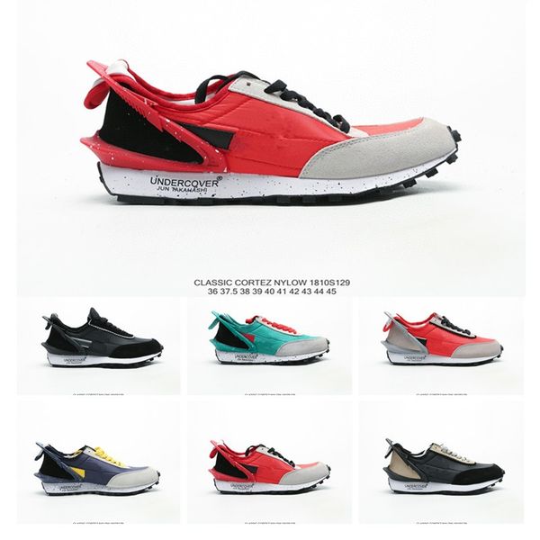 2020 undercover x dbreak 19ss waffle racer juntakahashi sports running shoes run men black red green womens designer sneakers trainers 36-45
2020 undercover x dbreak 19ss waffle racer juntakahashi sports running shoes run men black red green womens designer sneakers trainers 36-45