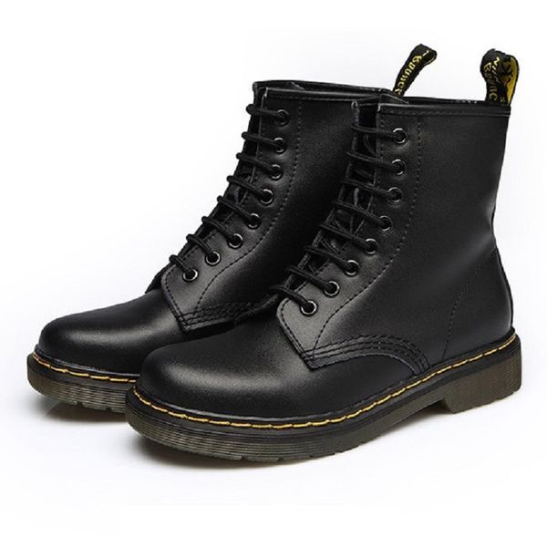 women boots classic genuine leather shoes women autumn winter boots leather punk ankle botas mujer fur winter chaussures femme, Black
women boots classic genuine leather shoes women autumn winter boots leather punk ankle botas mujer fur winter chaussures femme, Black