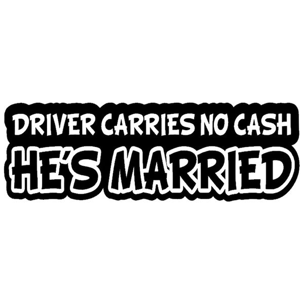 17*5.7cm driver carries no cash sticker be different motorcycle suvs bumper car window lapcar stylings
17*5.7cm driver carries no cash sticker be different motorcycle suvs bumper car window lapcar stylings