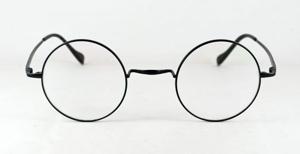vintage round silver 44mm pure titanium metal eyeglass frames full rim myopia glasses from -125 -250 -300 -600, Black
vintage round silver 44mm pure titanium metal eyeglass frames full rim myopia glasses from -125 -250 -300 -600, Black