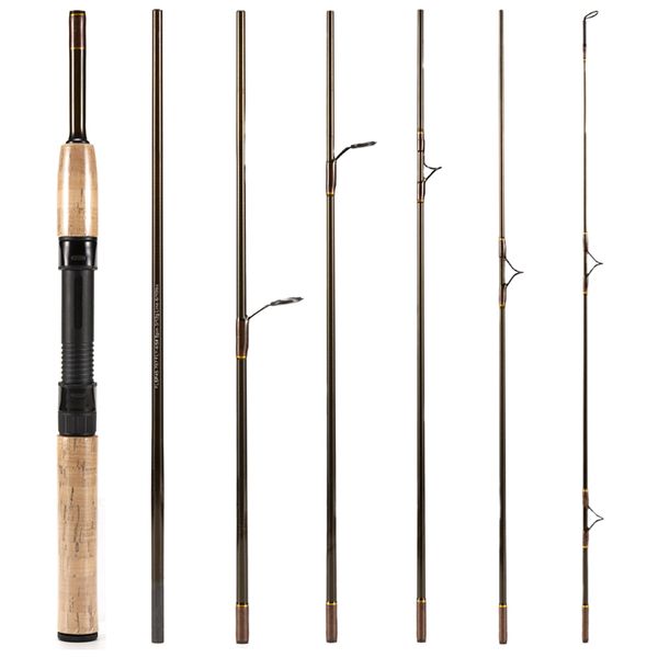 7 section exchangeable carbon fishing rod and ultralight spinning fishing rod 2 in 1 with convertible handle
7 section exchangeable carbon fishing rod and ultralight spinning fishing rod 2 in 1 with convertible handle