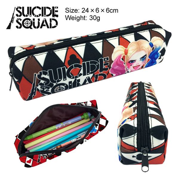 suicide squad pencil bags cosmetic bags chidren pencil cases storage pouch handbags purse women zipper makeup bag gift
suicide squad pencil bags cosmetic bags chidren pencil cases storage pouch handbags purse women zipper makeup bag gift