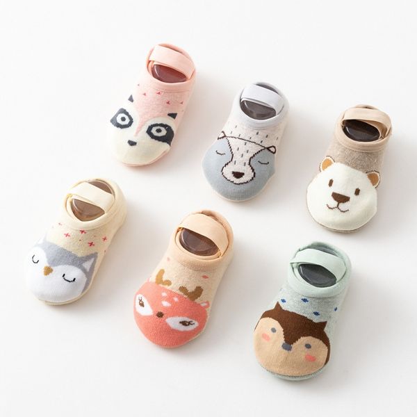 1 pair fashion baby girls boys cute cartoon non-slip cotton toddler floor socks animal print first walker shoes for newborns
1 pair fashion baby girls boys cute cartoon non-slip cotton toddler floor socks animal print first walker shoes for newborns