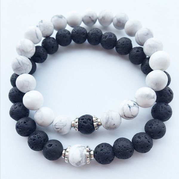 new black lava volcanic white turquoise elastic bracelets for women men jewelry fashion handmade bead bracelet bangle
new black lava volcanic white turquoise elastic bracelets for women men jewelry fashion handmade bead bracelet bangle